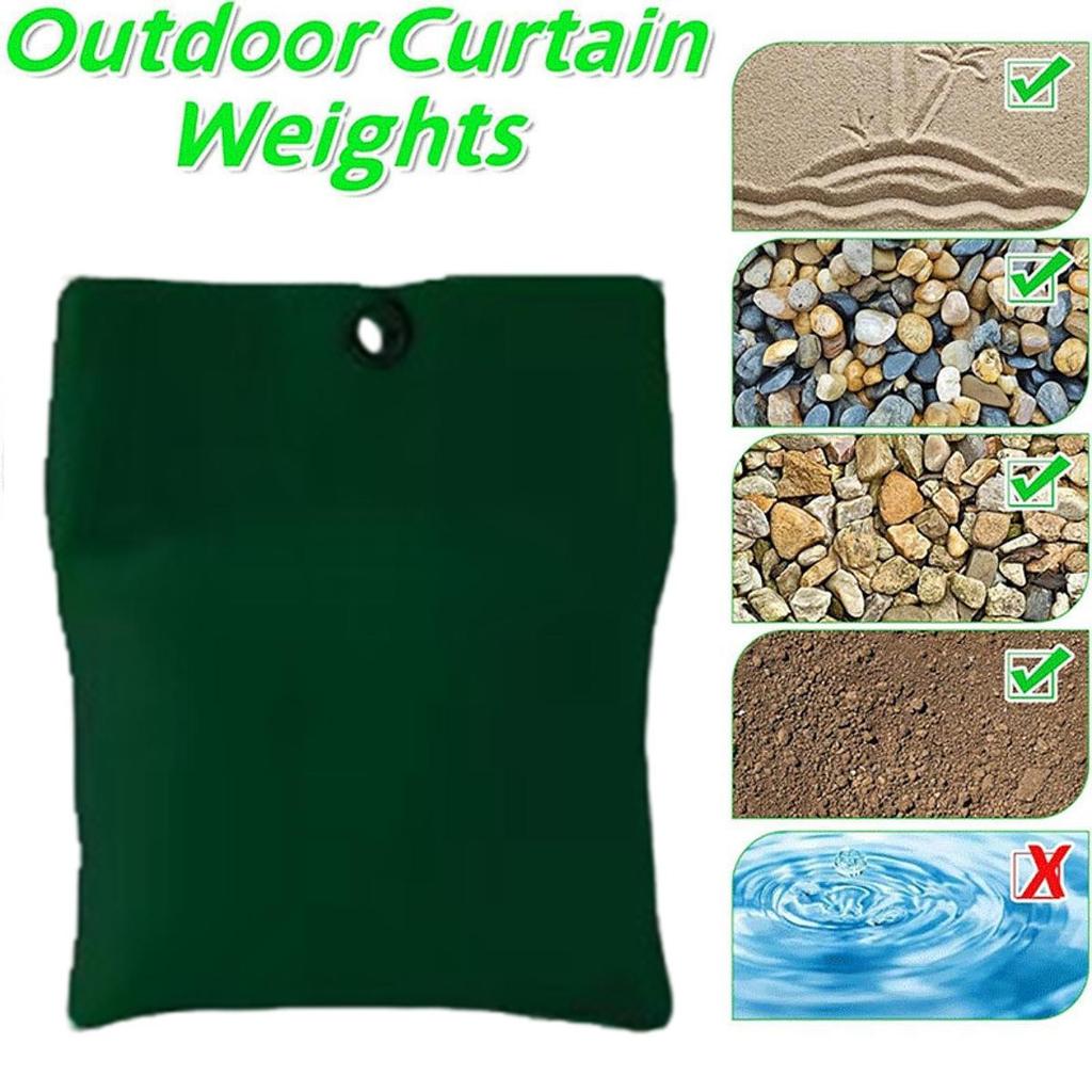8x Outdoor Curtain Weights, Heavy Duty Wear Resistant Multi Functional with PE