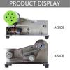 Mini Belt Sander 7 Adjustable Speed Electric Sharpener 15 Degree Belt Grinder Power Belt Sander for Metal Working