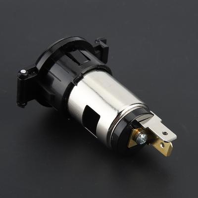 12V 24V Car Motorcycle Cigarette Lighter Socket with Waterproof Cover,  , Small Size, Sy To Install, Widely Used for Car Motorcycle