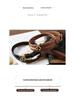 Women's High-End Genuine Leather Belt with L Buckle - Versatile Fashion Accessory