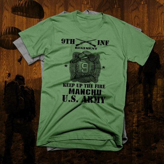 Army 9th infantry t-shirt 11 Bravo Iraq Afghan War Military Combat Veteran new 3XL