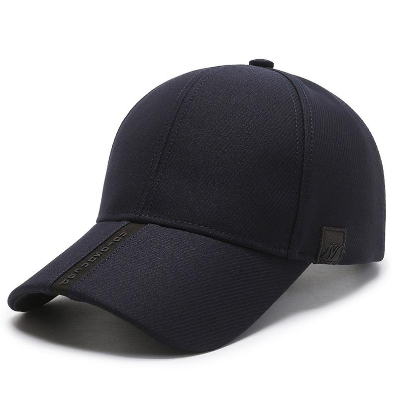 New Black Baseball Caps For Men Women Sunhat Solid Letter Sunscreen Cap Outdoor Fishing Running Hip Hop Baseball Hats Casquette