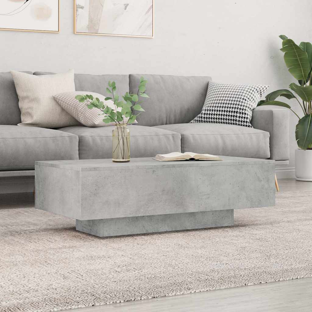 1 minimalist Scandinavian-style side table, modern living room coffee table, very suitable for living room sofas and bedrooms, 100x49.5x31 cm