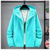Ultra Thin Summer Sun-Protective Cycling Jacket Waterproof Hooded Jacket Qucik-Drying Hiking Climbing Camping Jacket Coat XS-7XL