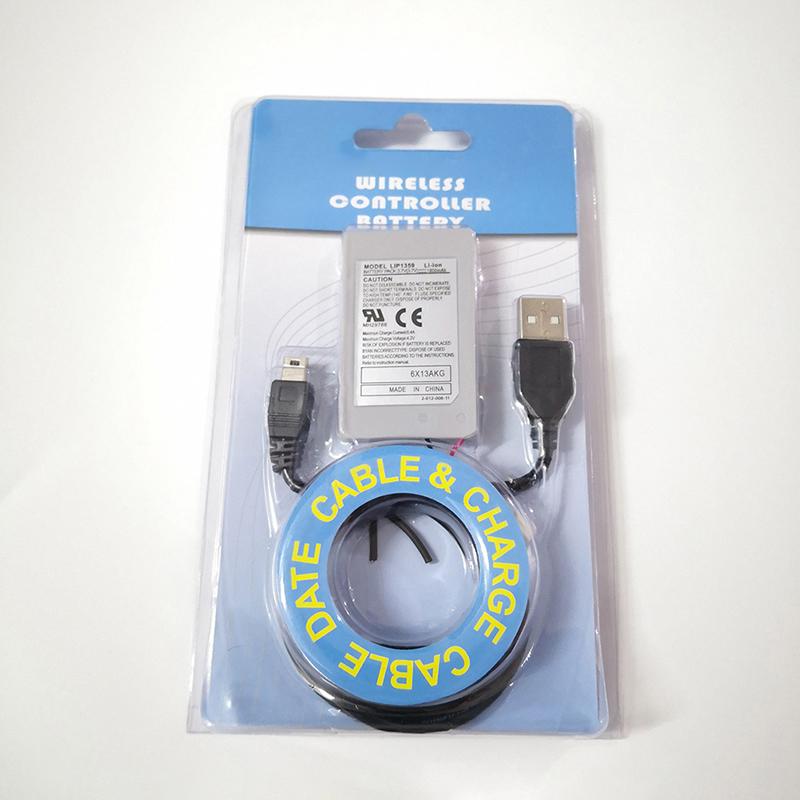 3.7V 1800Mah Rechargeable Battery For  Ps3 Bluetooth Controller Wireless Controller Battery