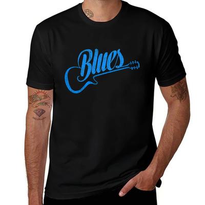 Gráfico Clásico hombre Música calidad hombre t algodón para Camiseta camisa camisas camisetas alto Blues de América t