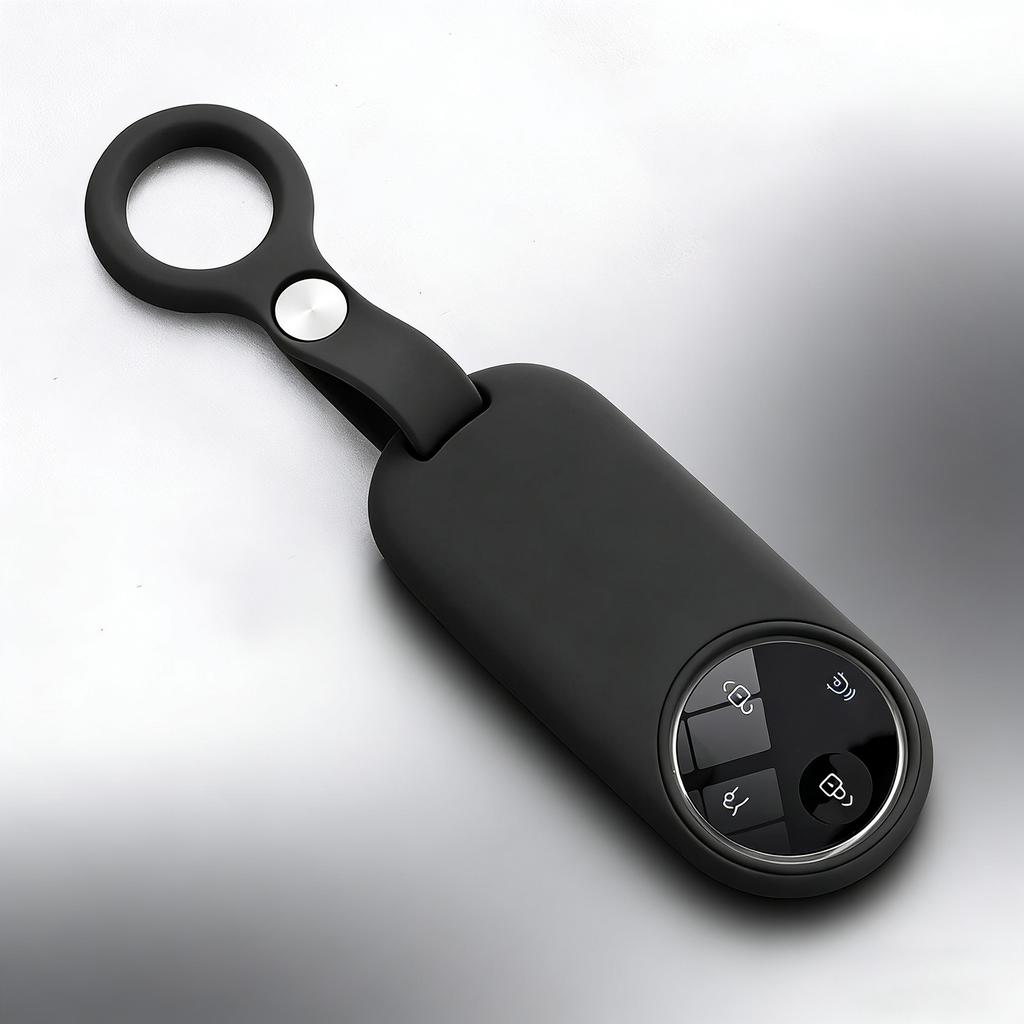 Silky Soft Silicone Key Case Holder For Seres Aito M7 Ultra M5 Fob M9 Keychain Accessories