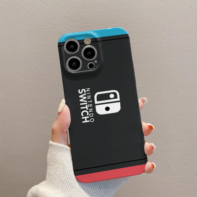 Switch Handheld Game Console Phone Case for IPhone 15 for Apple 14 Promax Creative Phone Protective Case