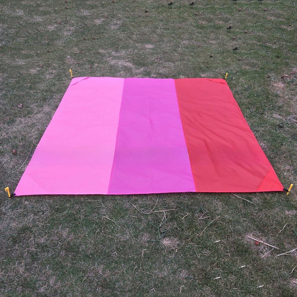 

with Sack Tent Floor Tarp Portable Foldable Waterproof Tent Ultralight Pocket Mat Camping Hiking 3