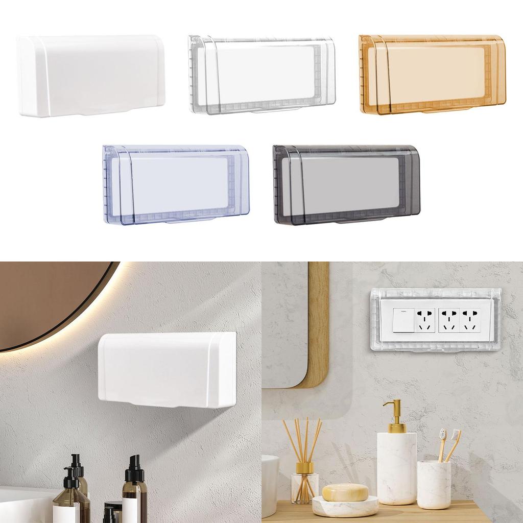 Waterproof Switch Plug Outlet Cover Outdoor Receptacle Protector for Living Room Toilet Electrical Wall Switch Outlet Indoor