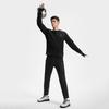 FILA Fitness Series Simple Classic Sports Casual Versatile Comfortable Loose Knit Pullover Sweatshirt Men sweatshirt A11M541205FBK