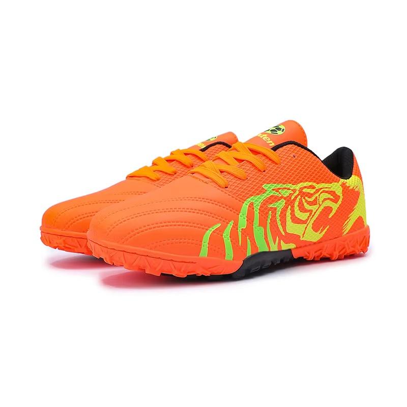

New lightweight breathable low-top student children s outdoor training running football shoes 41 помаранчевий