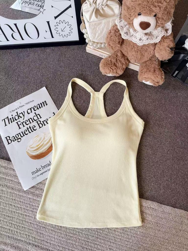 Damen-Schlankheits-Camisole im amerikanischen Stil: Sexy ärmellose Weste für Frühling/Sommer Innen- & Außenbekleidung