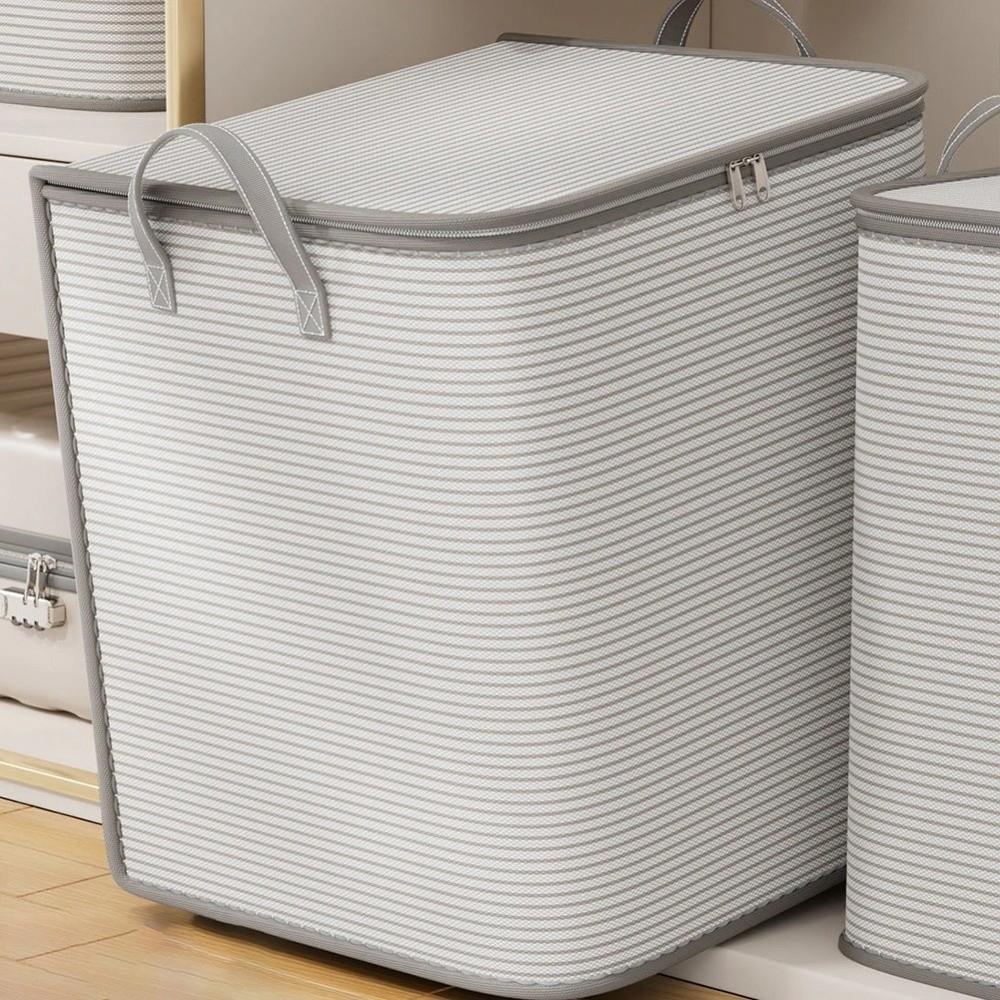 Large Capacity Quilt Storage Bag Non-Woven Fabric Moving Packing Bag  Toy Storage And Sorting Box