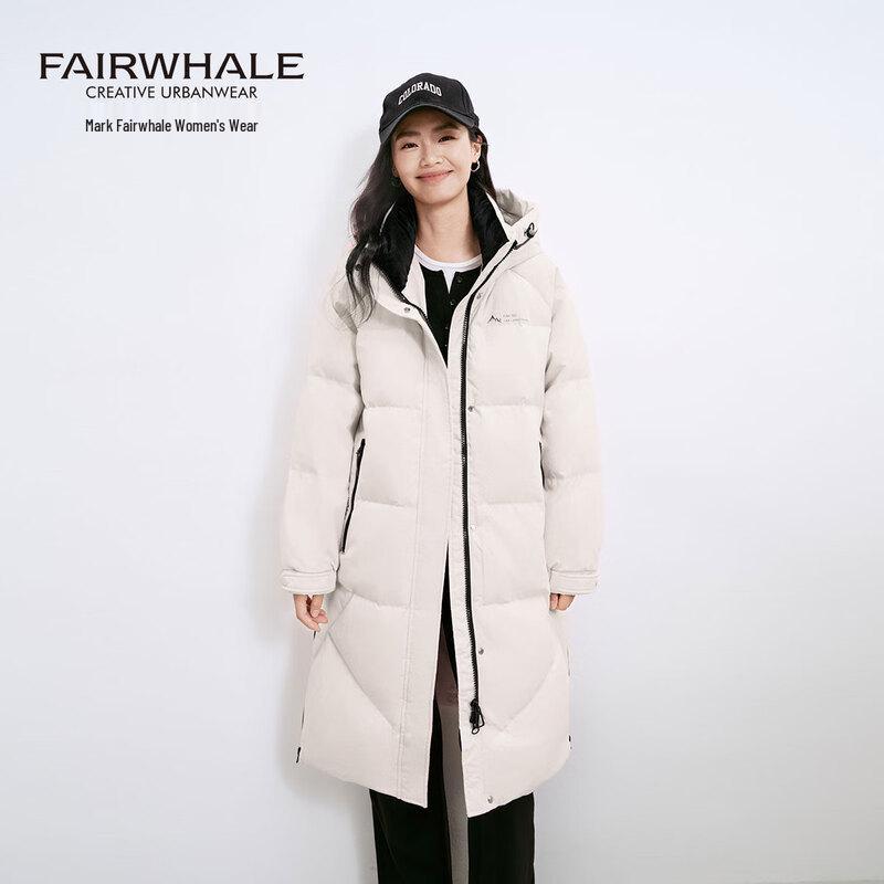 Mark Fairwhale Women's Long Hooded Down Jacket