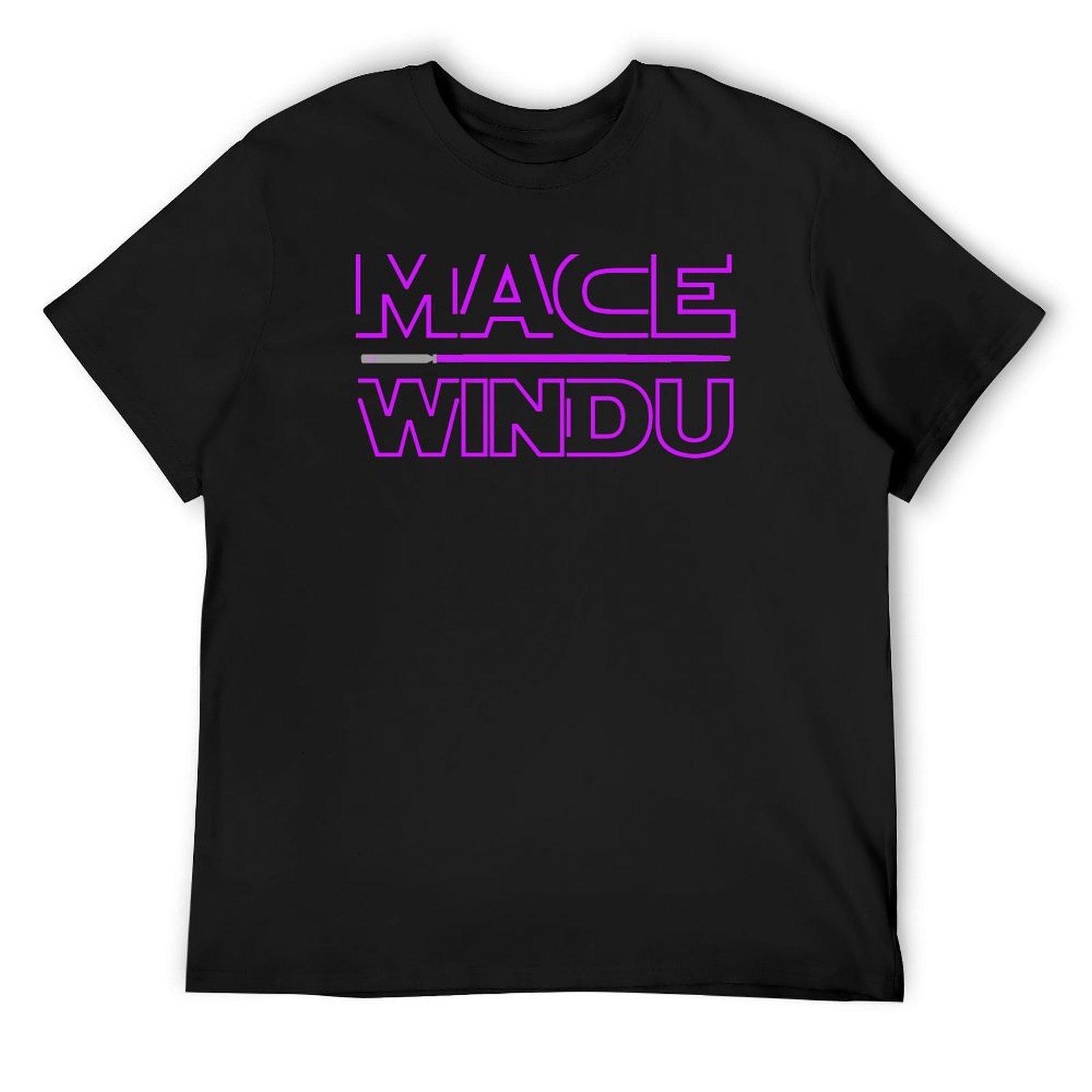 

MACE WINDU T-Shirt shirts graphic tee summer top anime shirts men 4XL