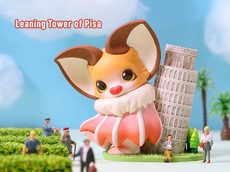 POP MART YOKI Travel Around The World Series Trading Figures Box of 12 ABS&PVC&Vinyl