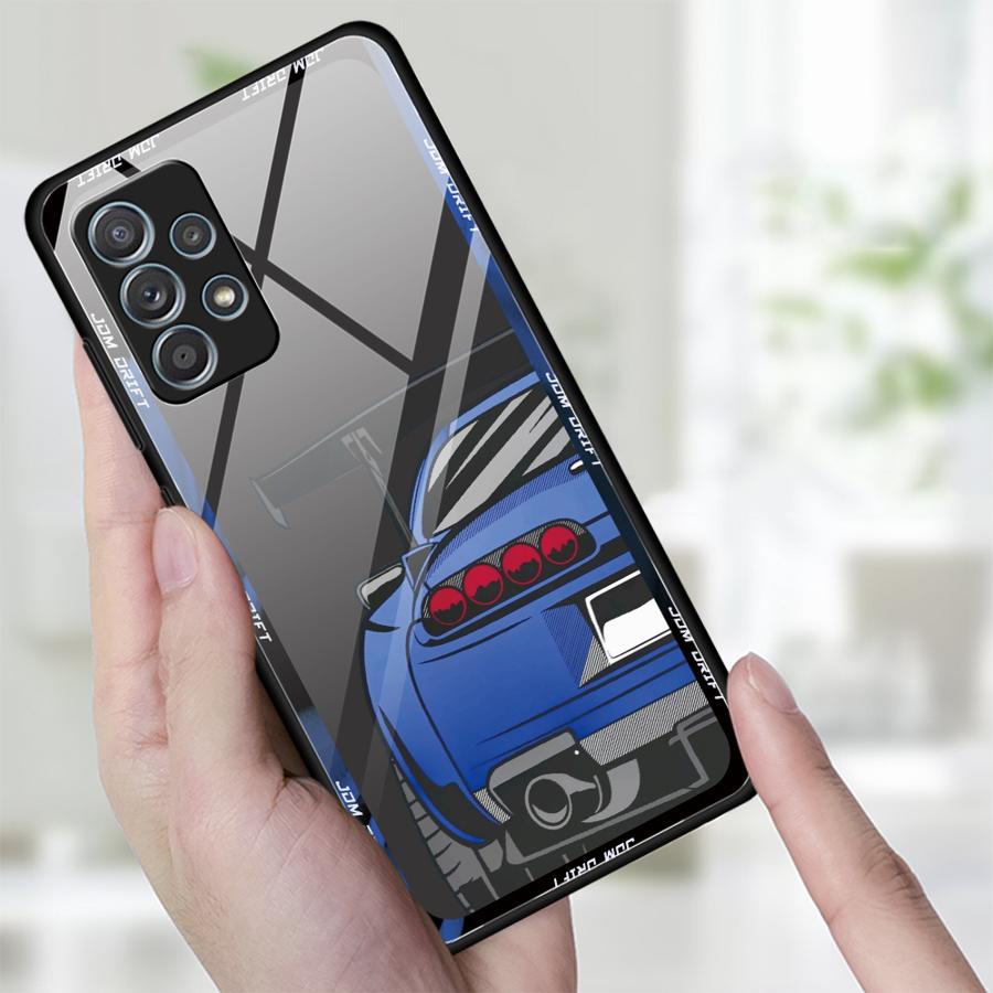 Cover Case for Samsung Galaxy A73 A34 A14 A30 A15 A50 A56 A35 A25 A13 A20 A21 A06 A36 A71 A51 A52 A16 A02 A12 A10 Fashion Car