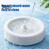 Stable Bird Cage Accessory Pumice Stone Bowl, Spill Proof Parrot Water Calcium Rich, Feeding Bowl Food Dish, Feeder for Cockatiel Conure Parakeet Claw