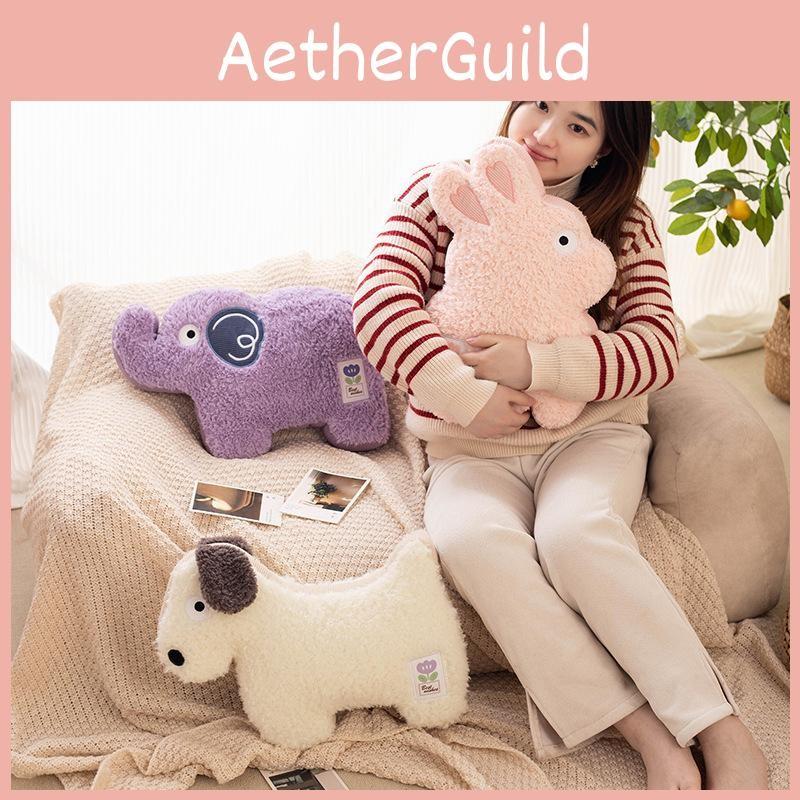 Elephant Rabbit Adorable Dog Stuffed Cushion For Bedroom Sofa Decor Toy Plush