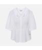 THURSDAY ISLAND Collared Embroidered Blouse_T254Mbl341W