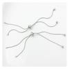 5Pcs Gold Necklace Extender Silver Hand Bracelet Extensions  Necklace Adjustment Accessories