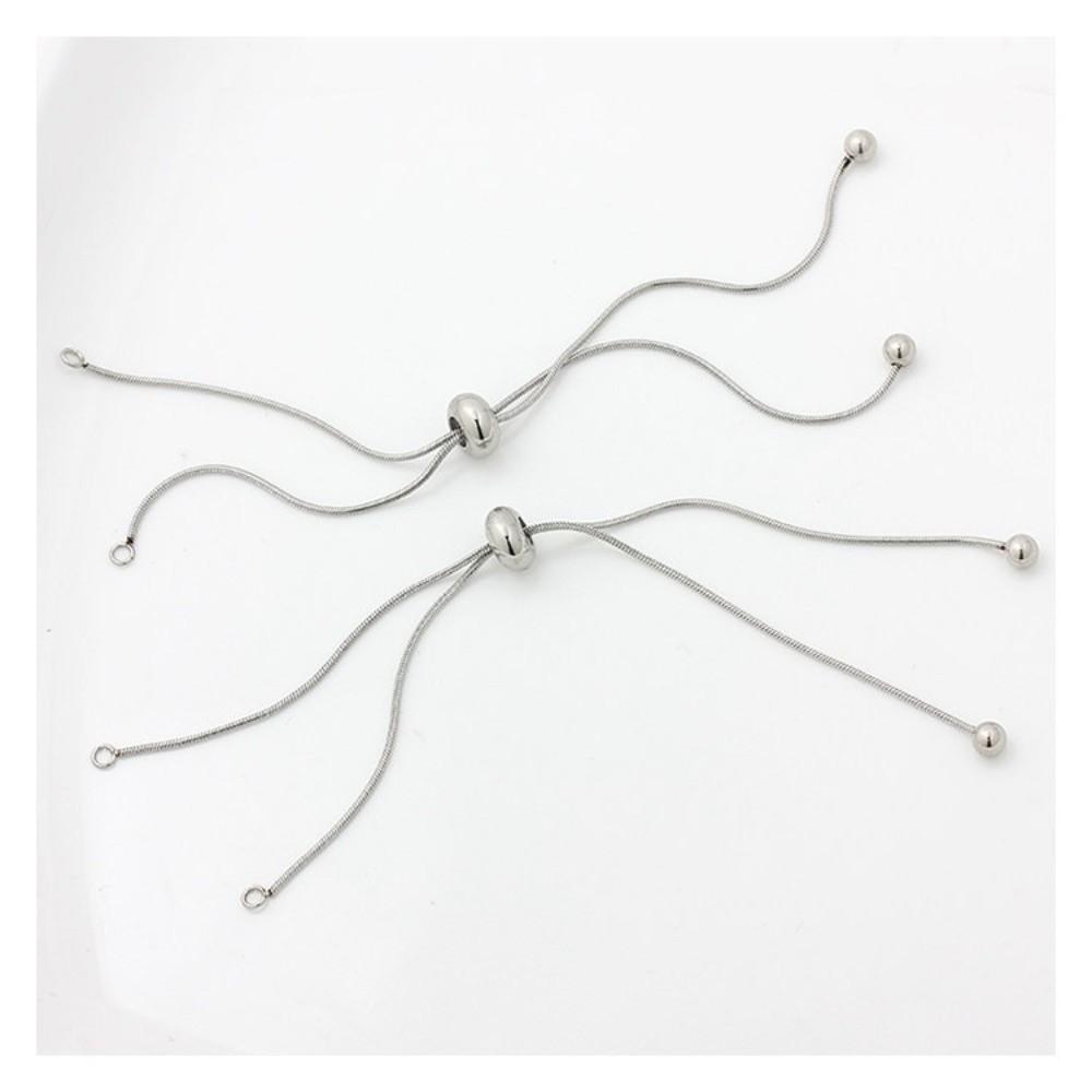 5Pcs Gold Necklace Extender Silver Hand Bracelet Extensions  Necklace Adjustment Accessories