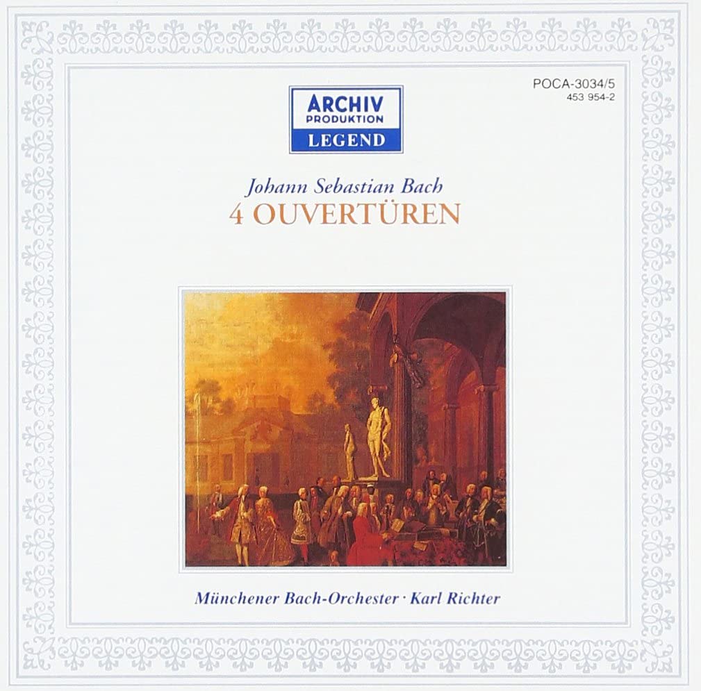 

CD NICOLET (AURELE) - Bach: Orchestral Suite POCA30345 Japan ObiClassical Used