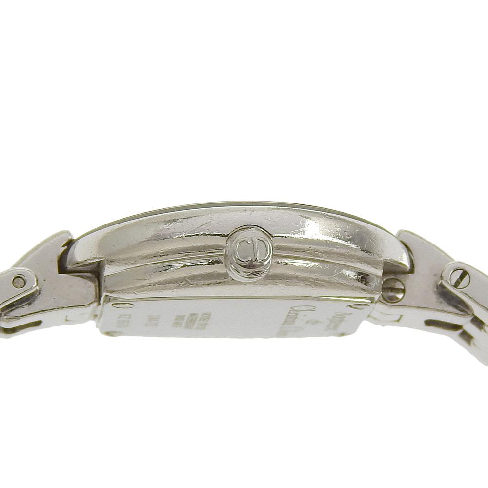 Dior Bakira Watches D44.120 whiteDial Stainless Steel Quartz Analog display Women Used