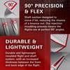 Target Japan Smash Clear Integrated Flights and 2 Intermediate Junya Dragon Flower Pack of 3 Accessories K-Flex Shafts, No. (Standard) – (26mm)