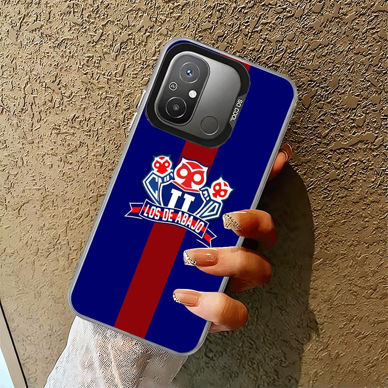 Chile U-Universität Logo Stoßfeste Handyhülle für Xiaomi Poco X7 X6 X5 X3 Pro F7 Ultra M8 Redmi 15C 15 14C 13C 12C 10C 13 12 10