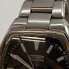 Used 04w6674[Used] CITIZEN Citizen ATTESA E411-T006728 Eco Drive Solar Radio Roll Black Dial SS Tonneau Type Watch [Hachioji Store]