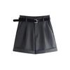 Petite Women's High-Waisted A-Line Wide-Leg Summer Shorts - Loose Fit Slimming Hot Pants 2025 Collection.