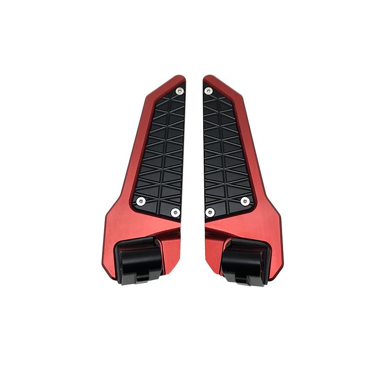 For Honda ADV160 ADV150 ADV 150 160 2019-2023 2021 2022 Motorcycle Rear Passenger Footpad Foot Steps Foldable Pedals Rests Pegs