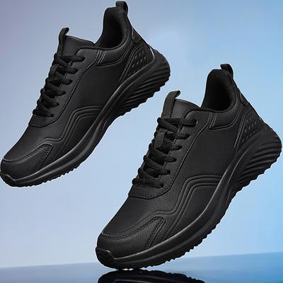 Spring /Autumn Men's Large Size Waterproof Microfiber Men's Shoes Sports Casual Shoes