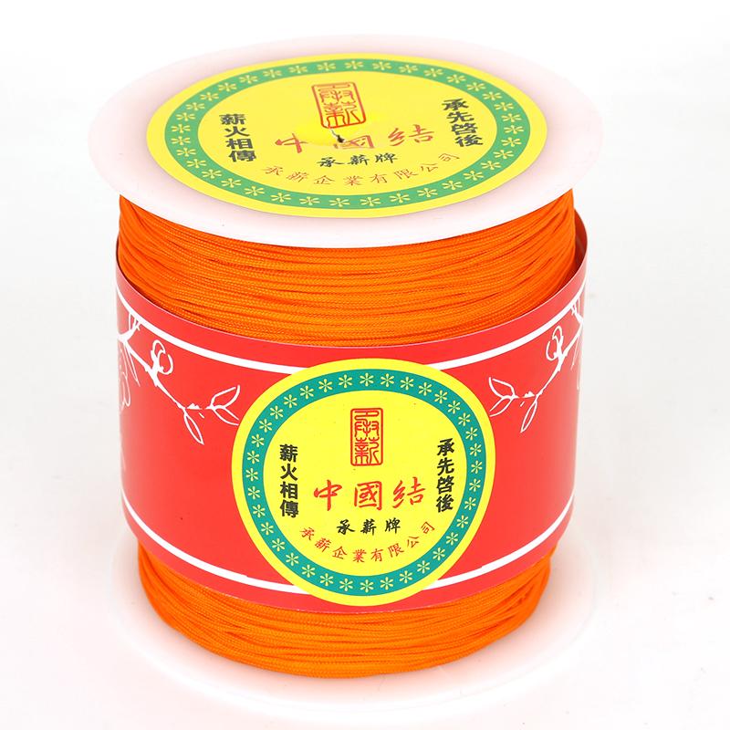 91-274Meter Cotton Cord Nylon Cord Thread String DIY Beading Braided Bracelet Jewelry Making