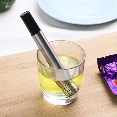 Tea Stick Stainless Steel Reusable Coffee Loose Leaf Herbal Holder Teapot Spices Soup Tools Tea Infuser Strainer Filter