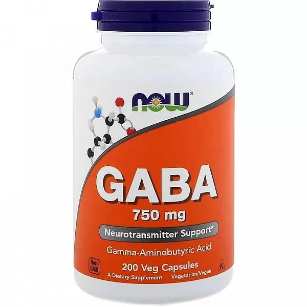 

Now Foods ГАМК 750 мг. 200 VCAPS
