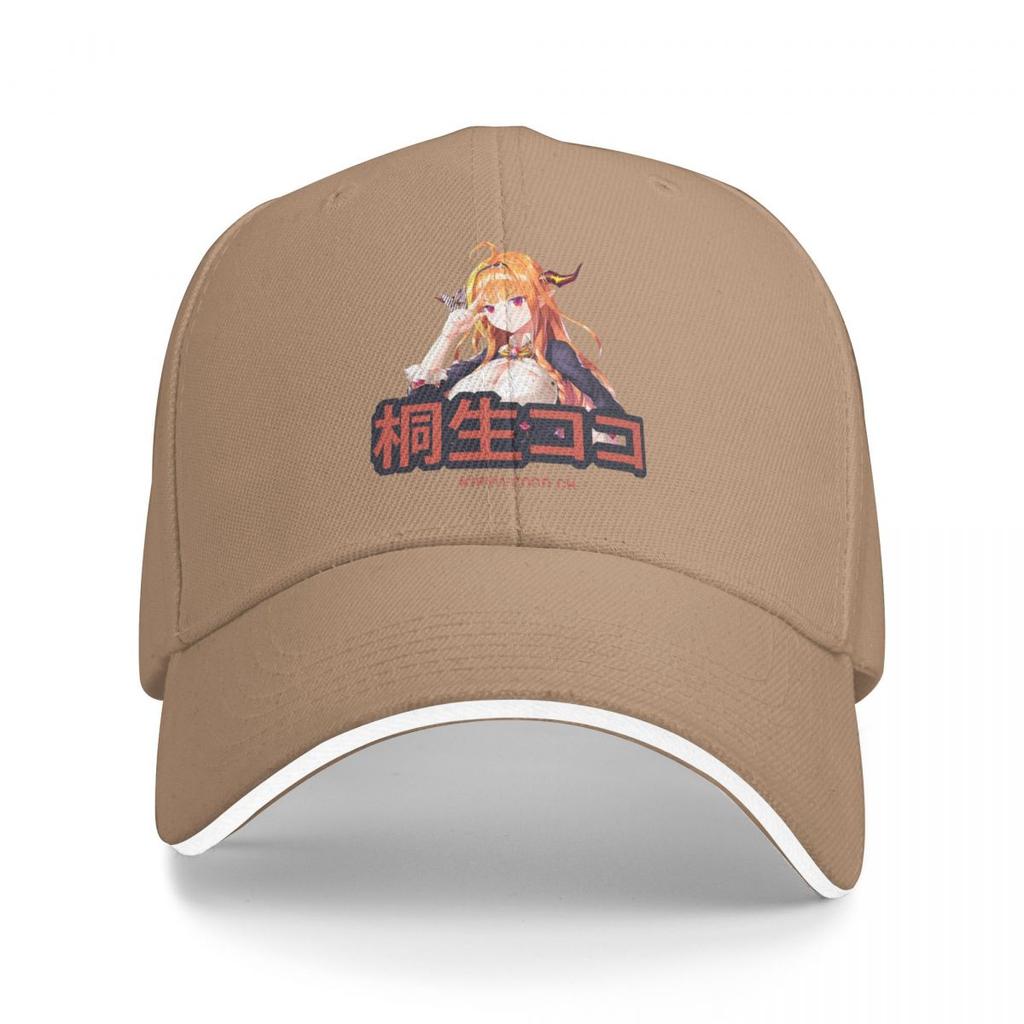 Baseball Caps Hololive Kiryu Coco Idol Showdown Customized Unisex Outdoor Summer Hats