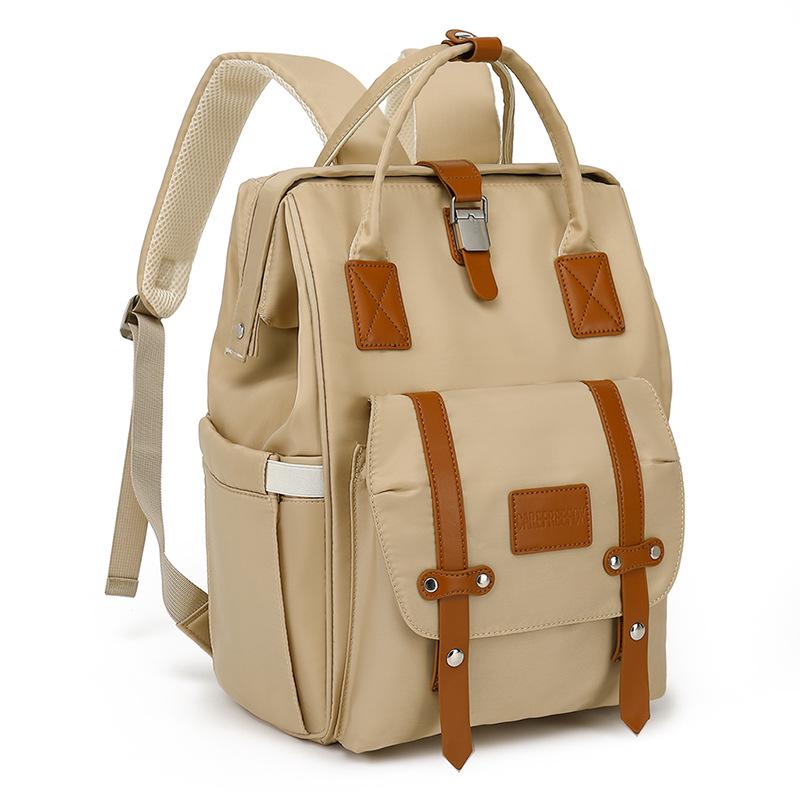 Zaino Multifunzione Mamma Volpe Senza Preoccupazioni - Grande Capacità, Borsa alla Moda per Uscite di Mamma e Bambino.