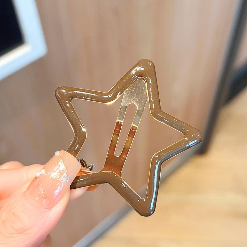 

Cwllrn 5 шт. Полые розовые заколки для волос в виде звезд, заколки-клипсы в виде звезд, милое украшение для головы, заколки-бабочки для волос, аксессуары для волос для девочек, дропшиппинг