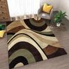 Nordic Area Rug, Abstract Non-Slip Washable Geometric Carpet, Modern Floor Mat for Living Room Bedroom Apartment Office Home