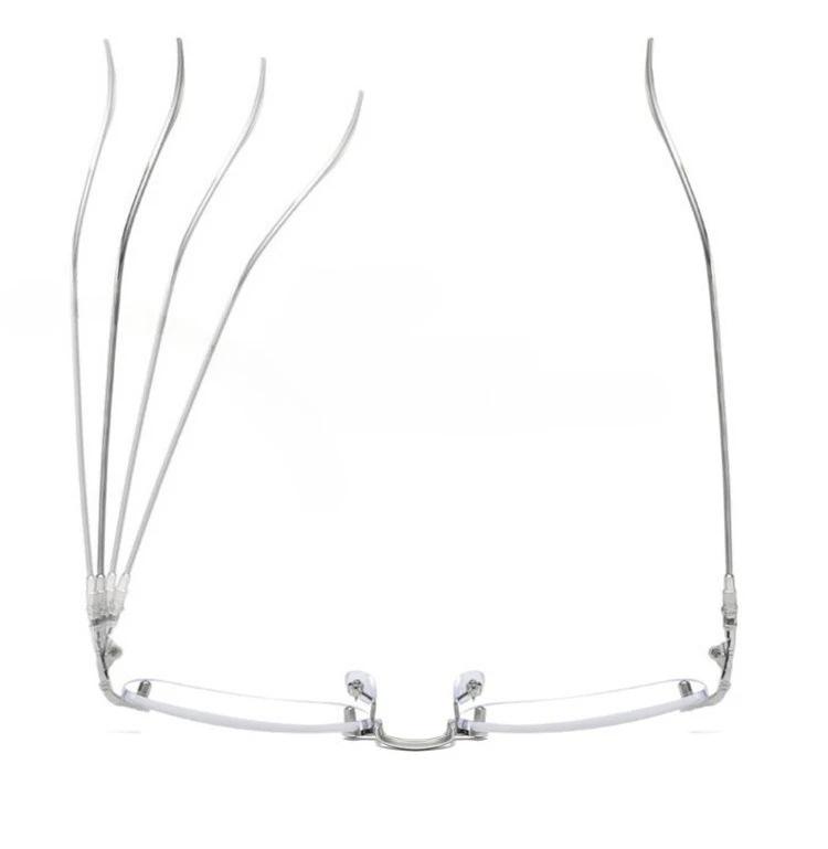 Fashionable Frameless Anti Blue Light Reading Glasses, High-quality Personalized and Simple Reading Glasses