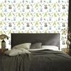 Animals among the leaves wallpaper for living room and bedroom 50x1000