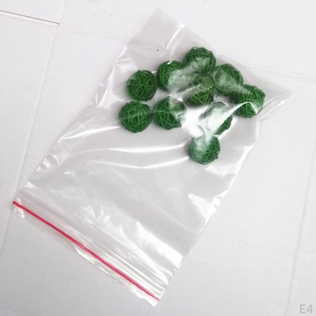 of 10 Pieces Large Wicker Rattan Balls - Decorative for Bowls, Vase Filler, Coffee Table