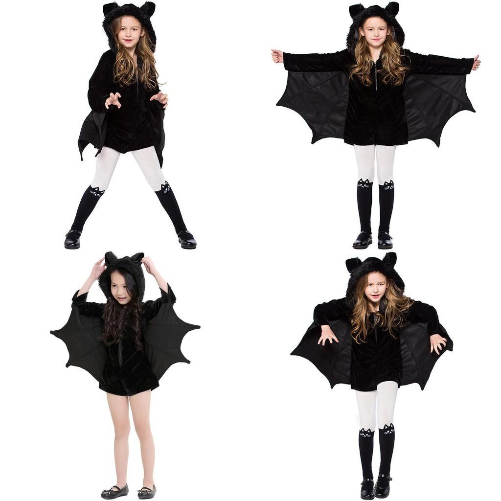 Cosplay Bat Kids Attire For Halloween Stage Performances And Costume Parties