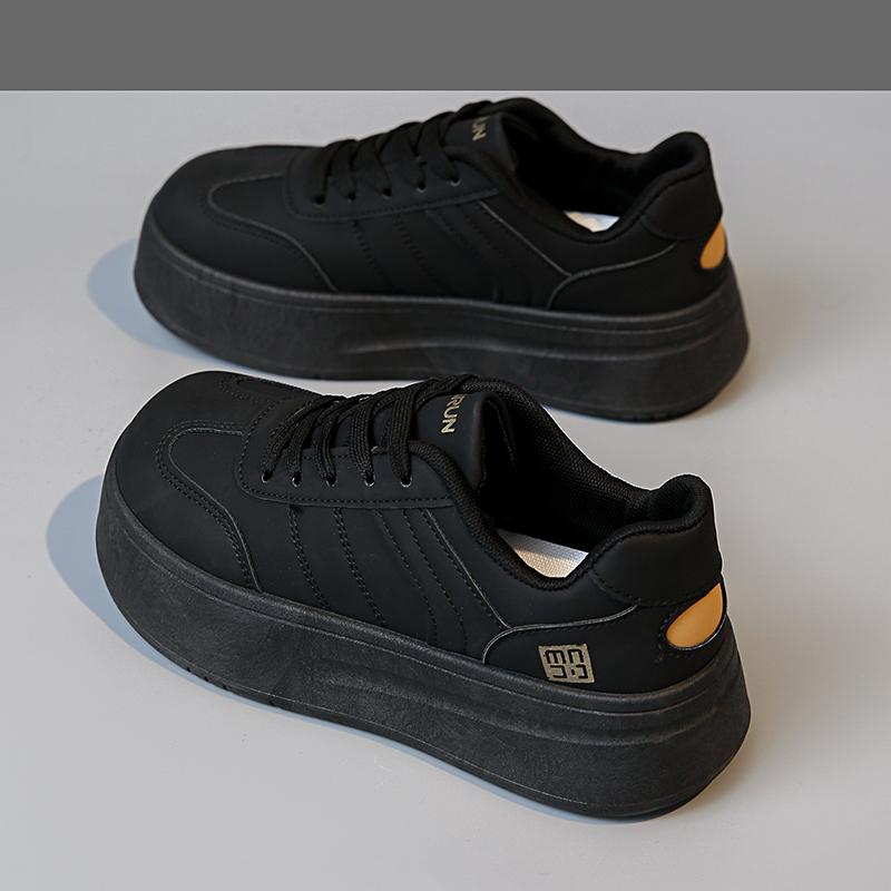 Fashion Retro Woman Shoes All-Match Clogs Platform Casual Female Sneakers Wedge Basket 2024 Creepers Small Sports New Summer Leisure