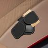 Sunglasses Clip For Car Visor Automotive Magnetic Tickets Glasses Hanger Car Interior Storage Hanger For Traveling Daily Commute
