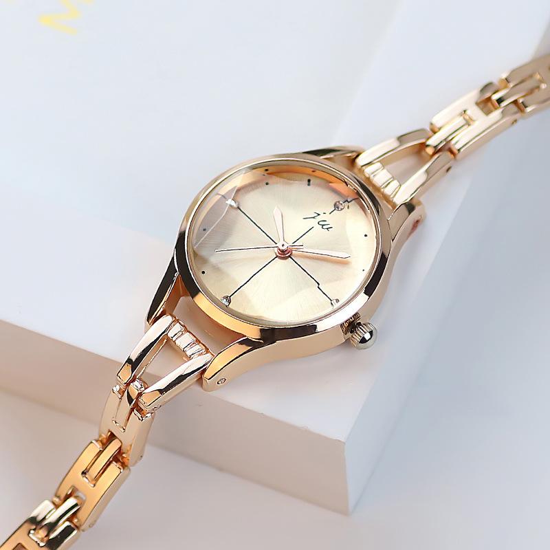 Women's Steel Band Watches, Niche Elegant Style, Simple Design, Quartz Watches Compact And Exquisite