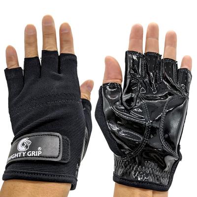 Mighty Grip Anti-Slip Tuck Gloves for Pole Dancing (Black S)